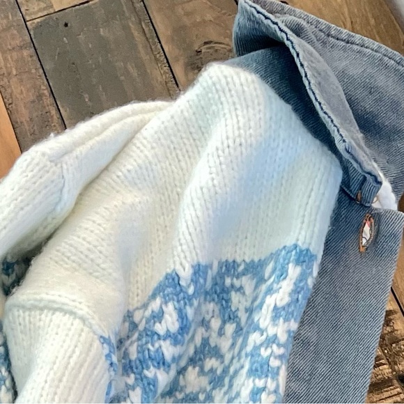 Chunky Knit Sweater Jacket - Picture 11 of 13